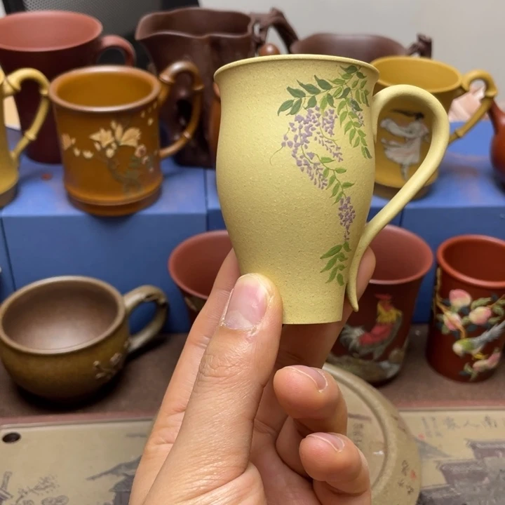 紫砂茶杯紫砂主人杯