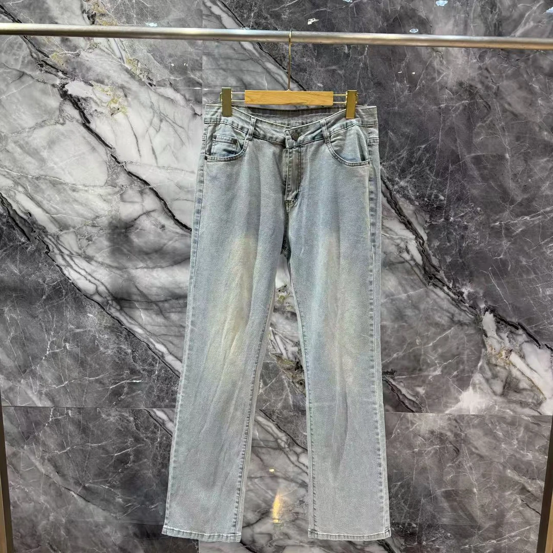 春夏季时尚简约百搭牛仔裤5057