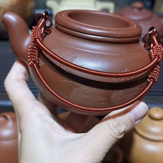 静***神茶壶紫砂荷包蛋半手工