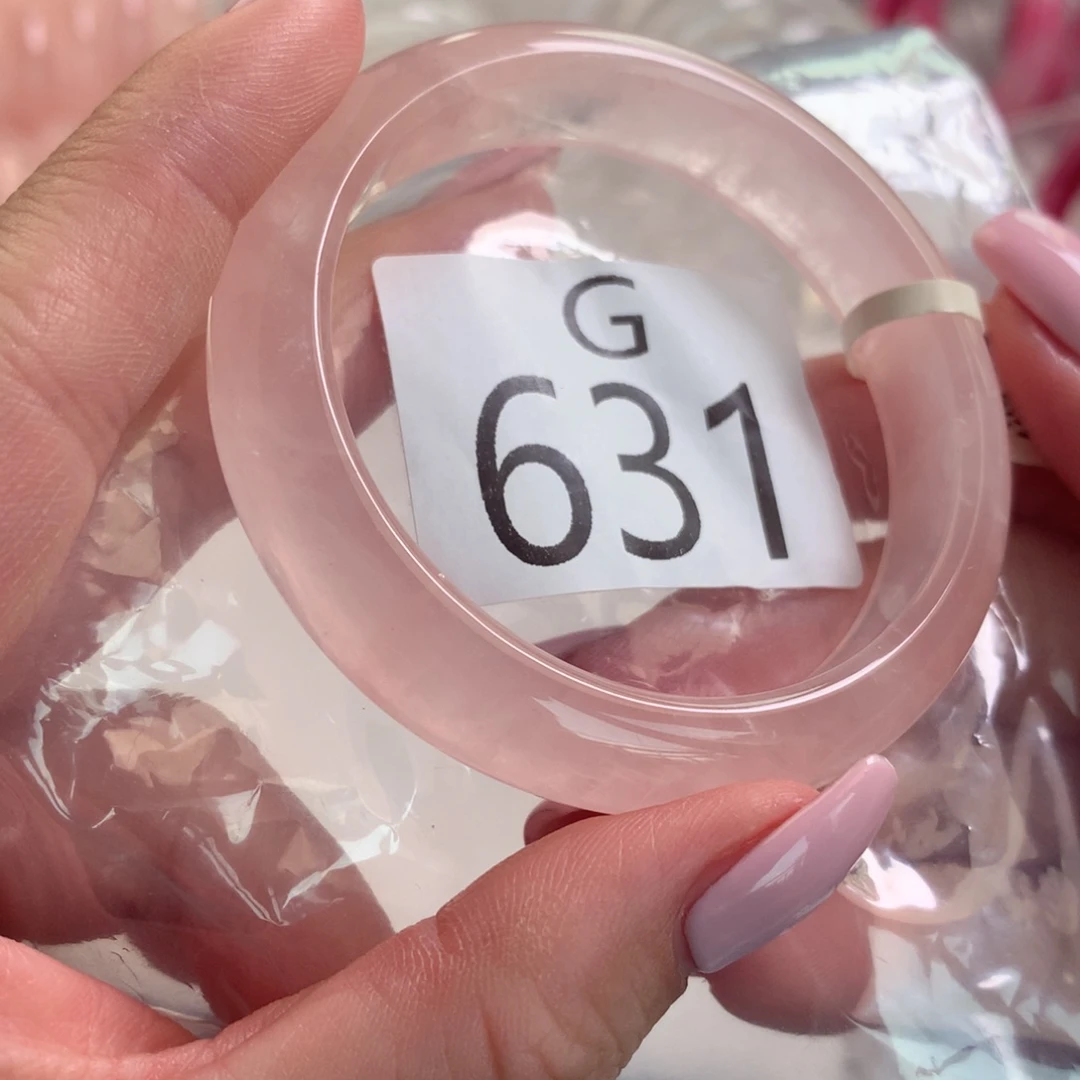 五***。未镶嵌水晶珠宝半成品水晶手镯631-51