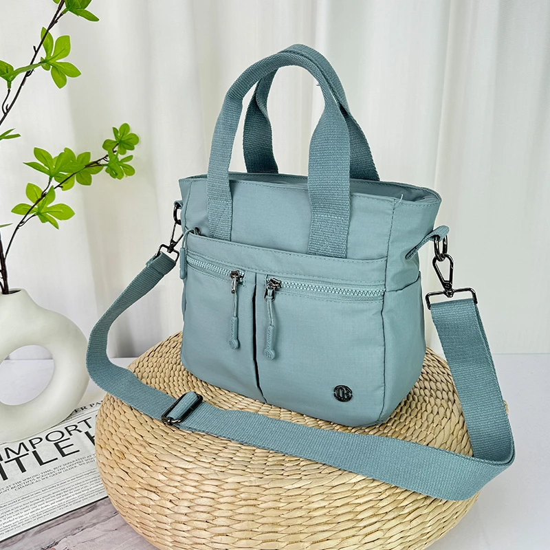 女士手提包大容量牛津布女包通勤单肩包时尚百搭斜挎包妈妈包9529