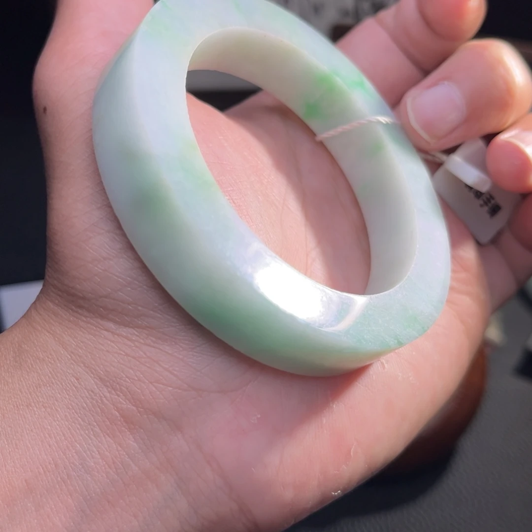 定制翡翠未镶嵌 翡翠手镯定制特价款强推