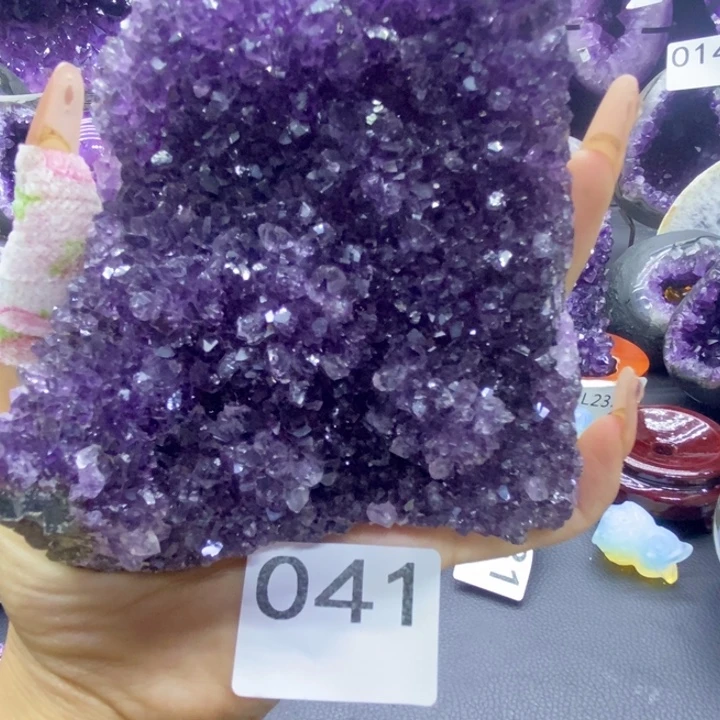 珠宝半成品紫晶未镶嵌041