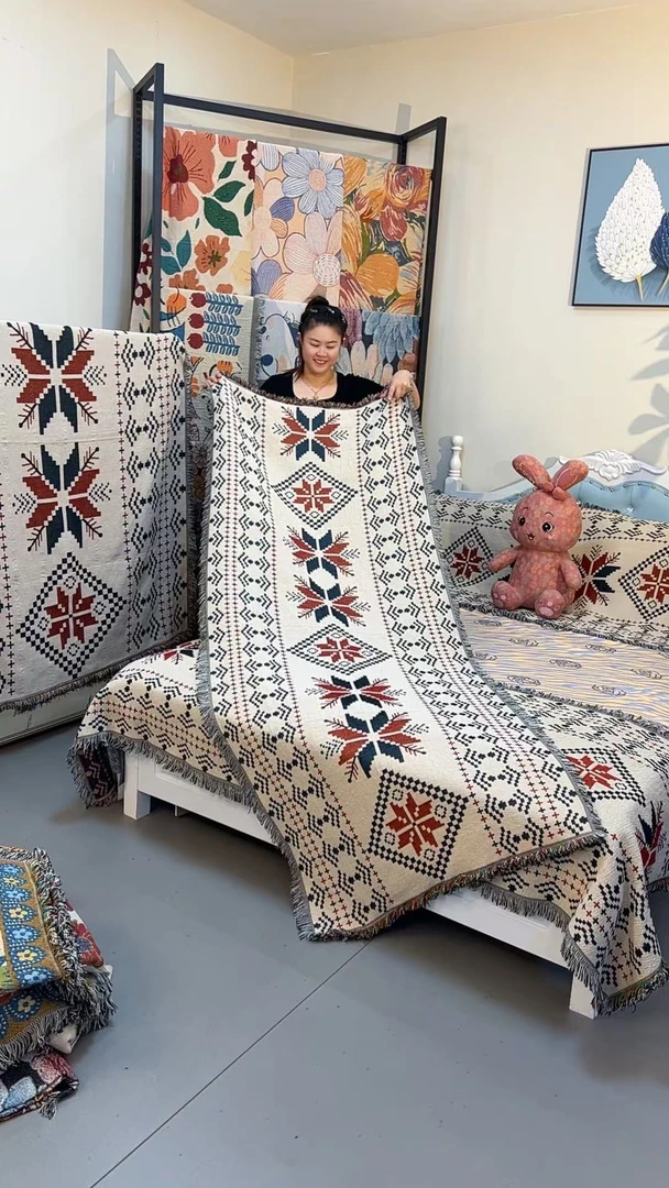 波西米亚四季多功能沙发巾