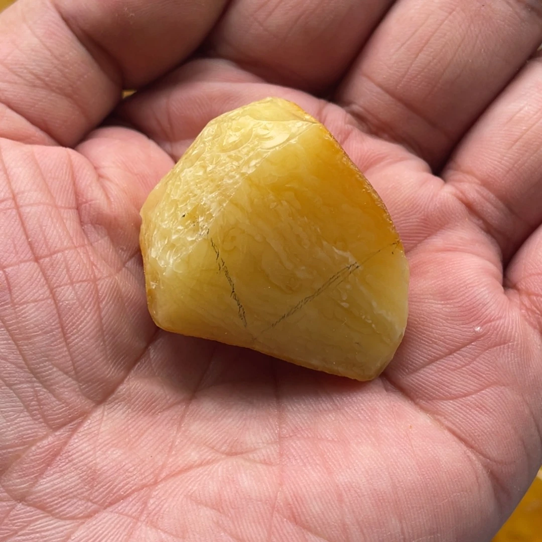 迃***幵未镶嵌定制琥珀琥珀蜜蜡原石定制