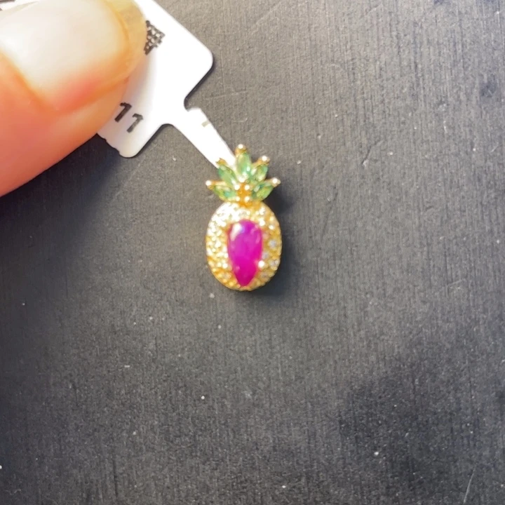 苏纪石（舒俱来）合金吊坠(不含链)