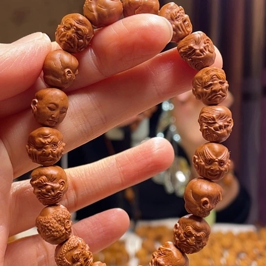 手串/手链橄榄核龙纹桃核