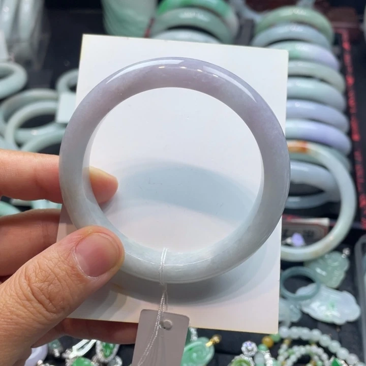 翡翠手镯未镶嵌翡翠手镯54圈口