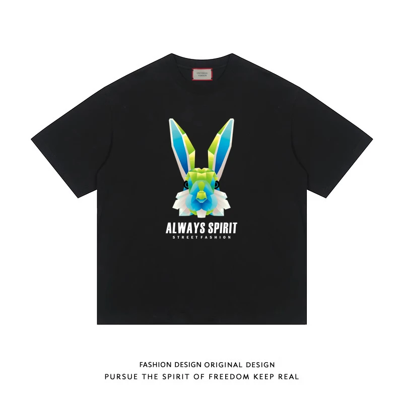 圆领体恤打底衫短袖t恤宽松男女半袖上衣夏季潮UN-DT01-G297