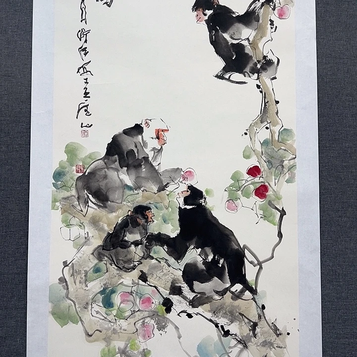 国画书画作品多次