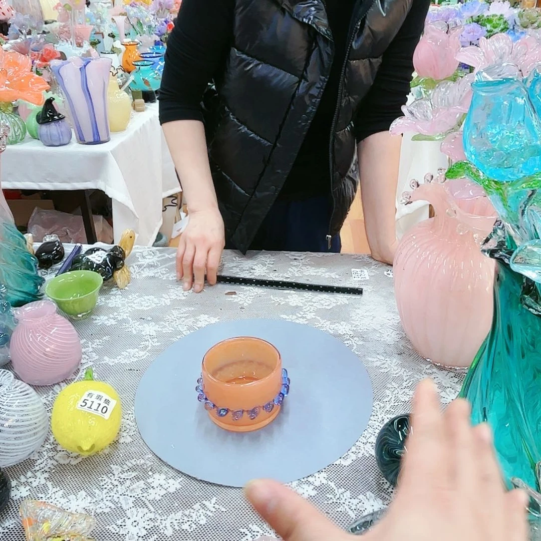 福利不退不换琉璃花瓶艺术品