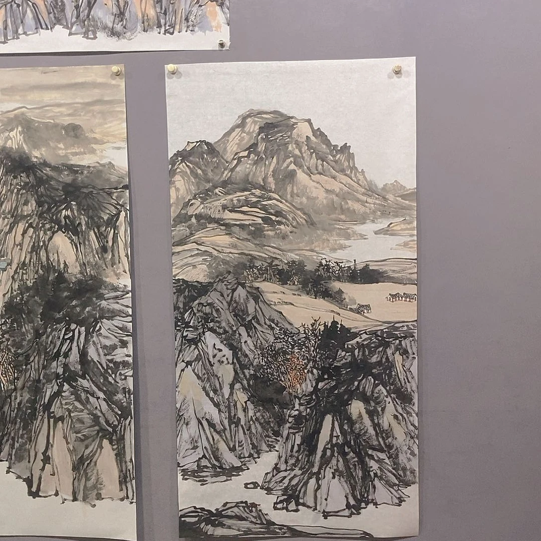 国画刘加强老师作品