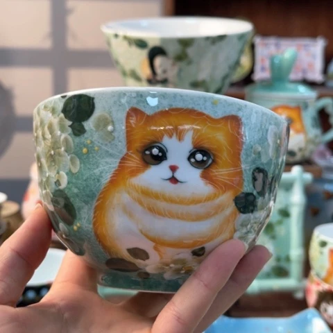 炉景德镇釉下手绘陶瓷