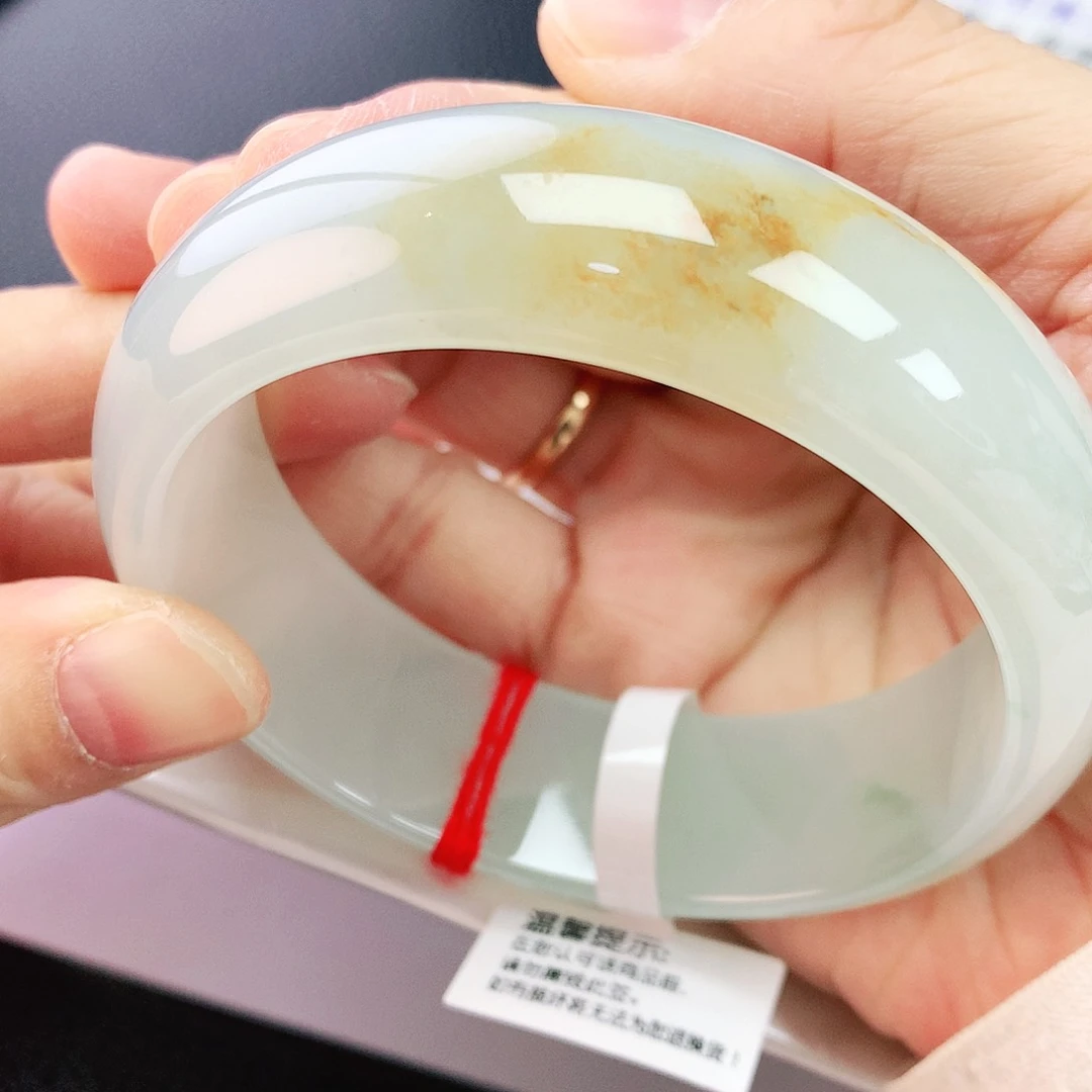 未镶嵌手镯翡翠59+轮胎