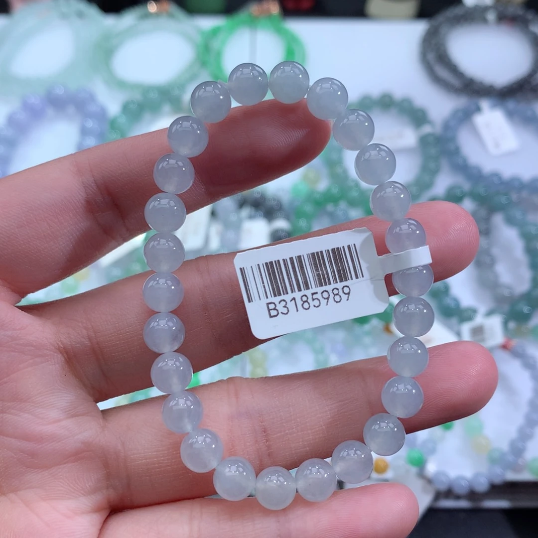 翡翠手链未镶嵌天然