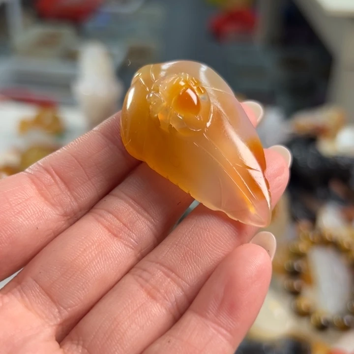 玛瑙/玉髓吊坠(不含链)未镶嵌