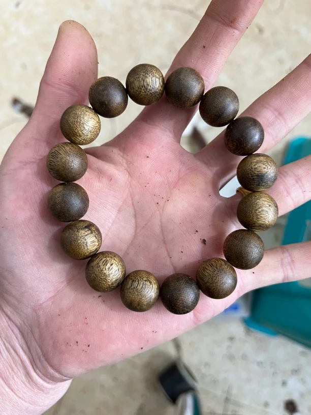 奇楠沉香1.4单圈手串15克+