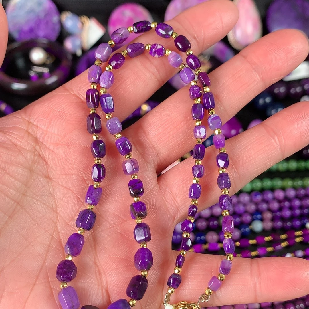 苏纪石（舒俱来）未镶嵌项链