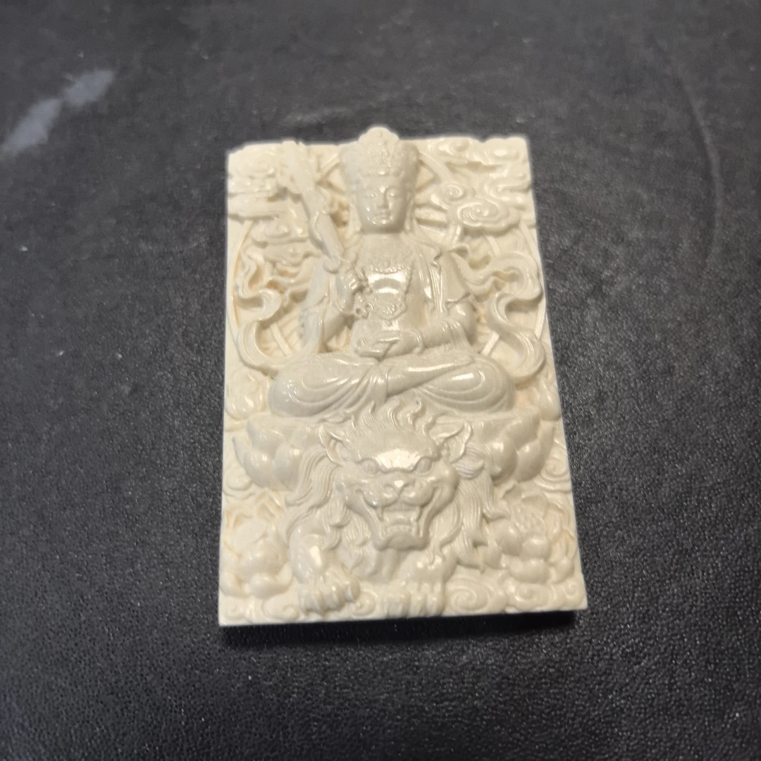 猛犸文殊雕刻件LP16