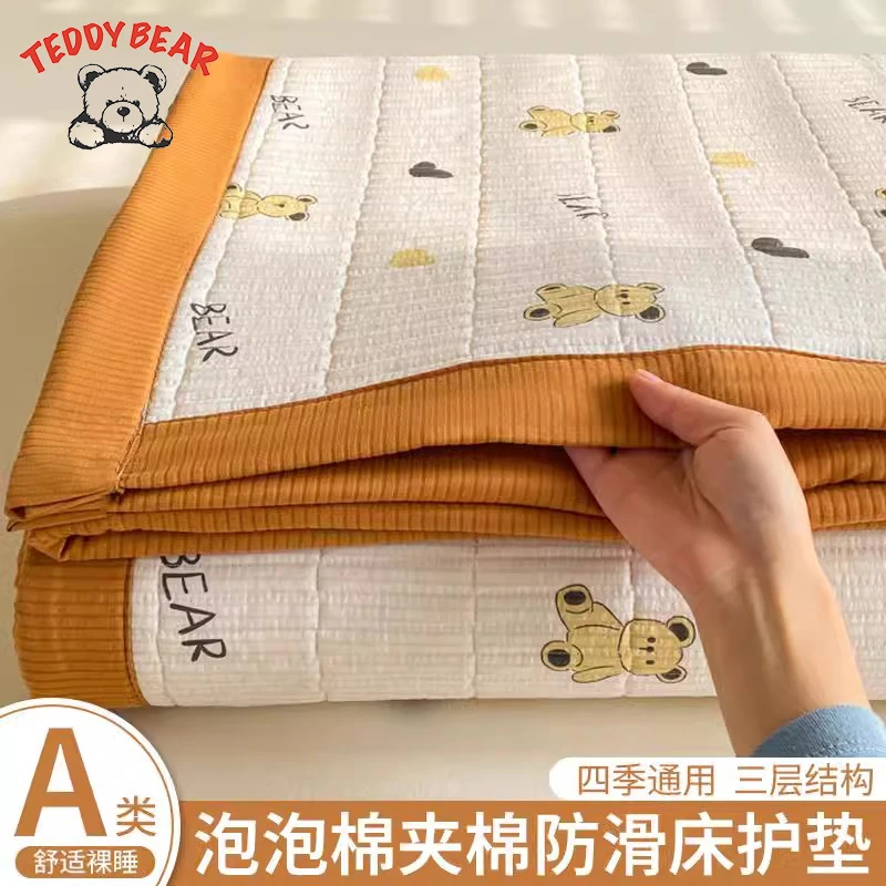 2025新款A类泡泡棉床垫软垫床护垫单人防滑床褥垫双人床褥垫卧室