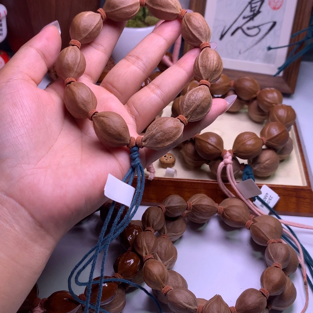 话***饼橄榄核手串/手链梅林铁核1725