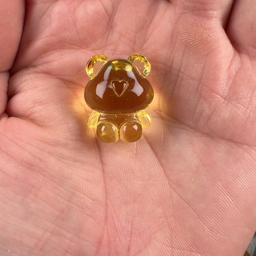 未镶嵌琥珀手链金珀净水蜜蜡小熊