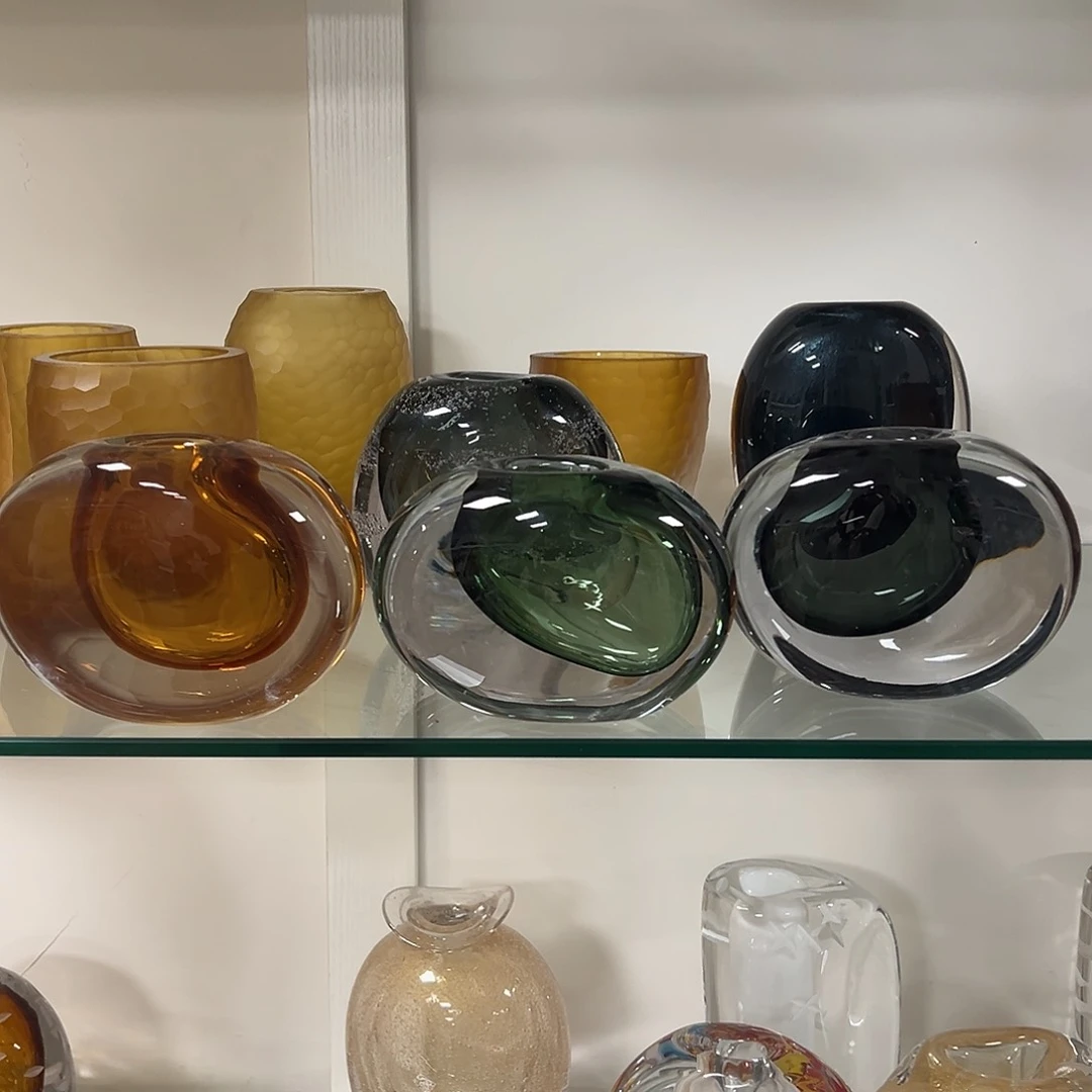 琉璃欣*一组4只前面3个加烟灰气泡