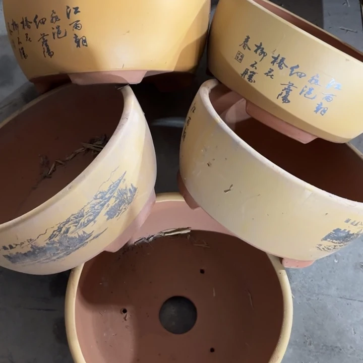 花盆紫砂100-5。   30-13 微瑕