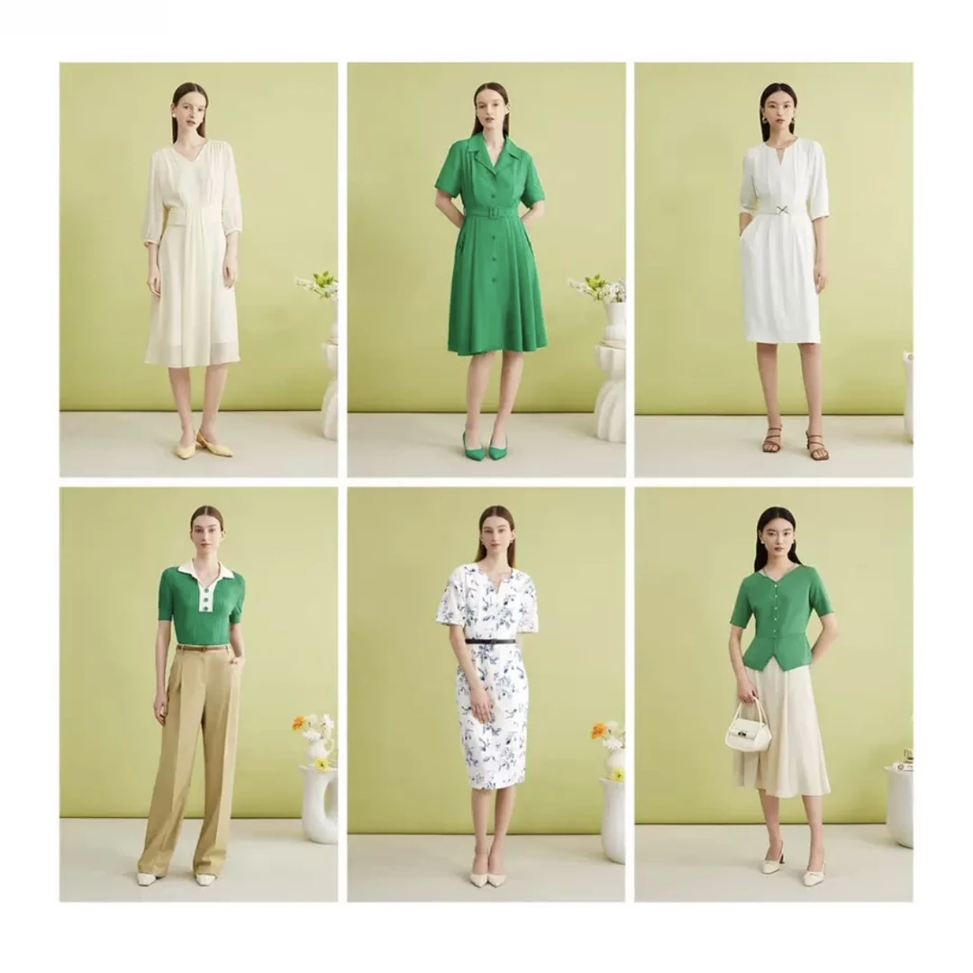 【901-950号】新款简约时尚百搭显瘦气质设计师女装