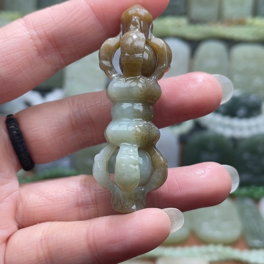 和田玉未镶嵌吊坠(不含链)