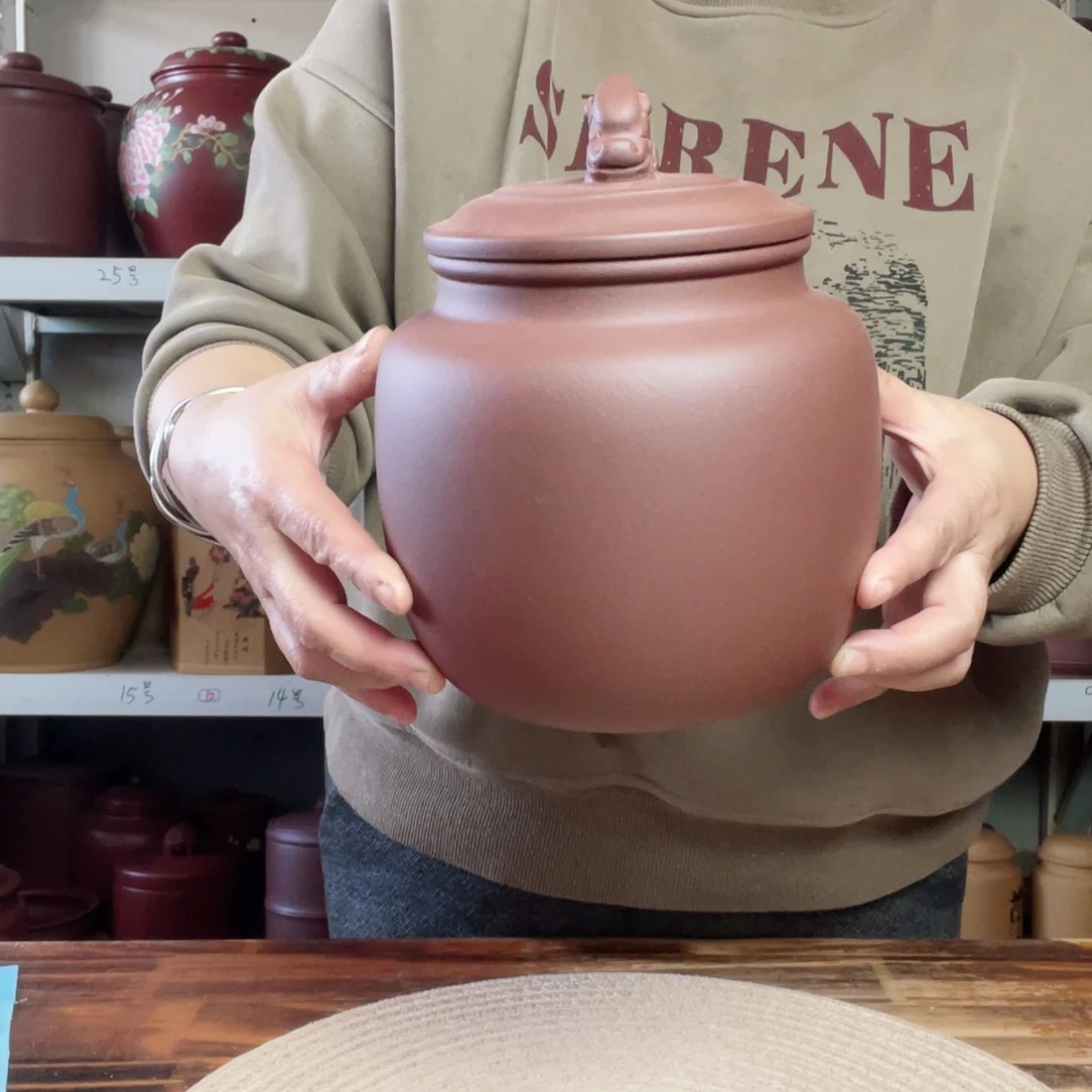 紫砂茶叶罐今天晚上