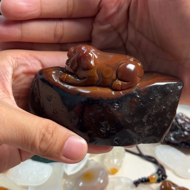 未镶嵌吊坠(不含链)玛瑙/玉髓