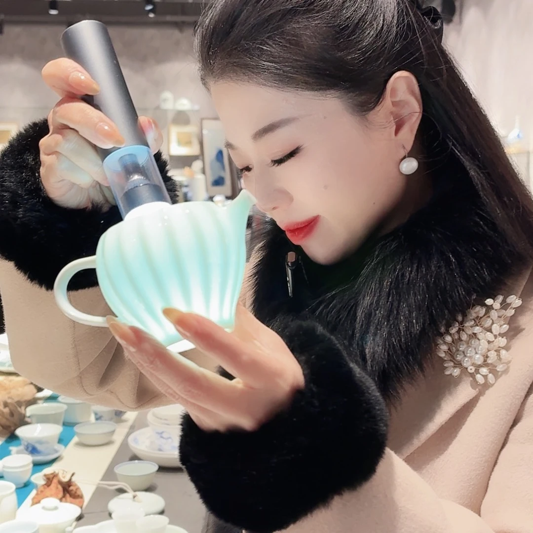 景德镇陶瓷高温公道杯