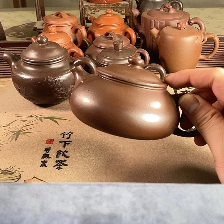 茶壶段泥紫砂的wx