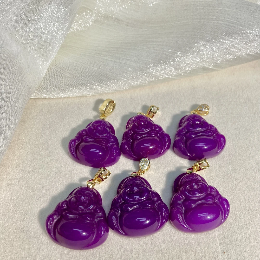 【同林舒】南非老矿料-玉化佛公吊坠多样性发其一（A43）