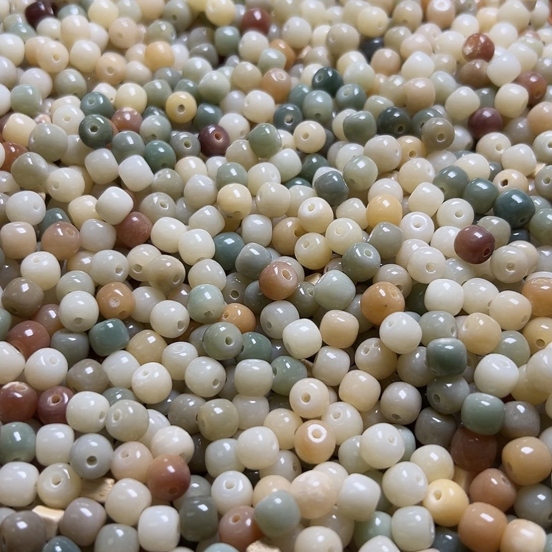 菩提根/象牙果吊坠微瑕卡8多宝桶200颗