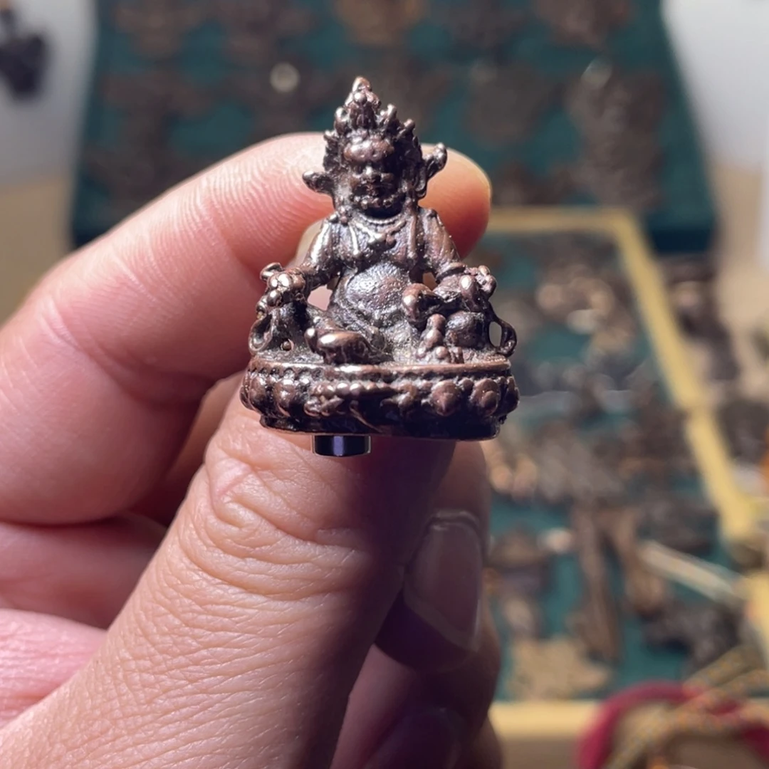 藏传老料黄财神福利