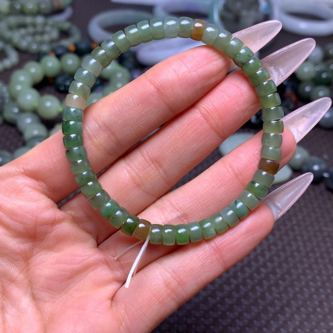 未镶嵌手串和田玉卡6