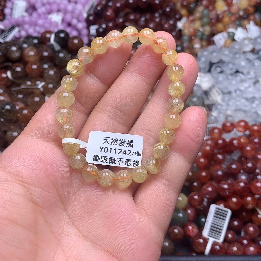 水晶手链未镶嵌，，