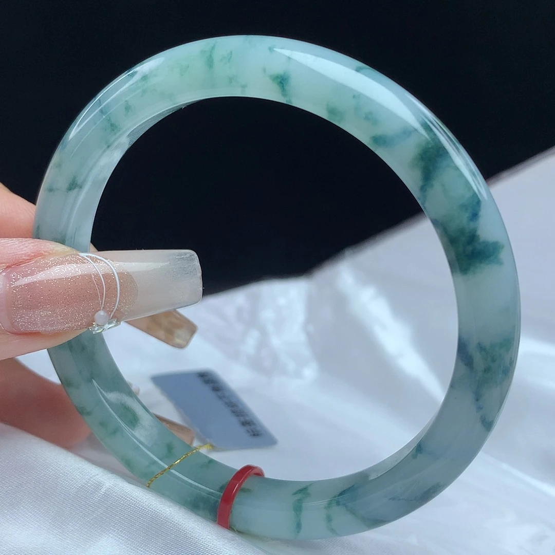 翡翠手镯未镶嵌56圈3282