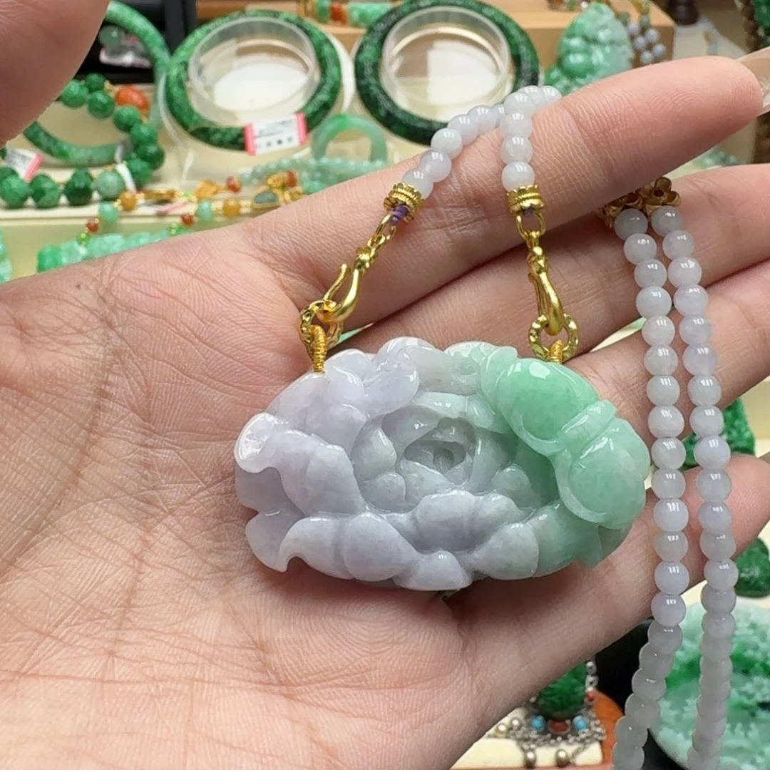 翡翠未镶嵌颈饰翡翠吊坠