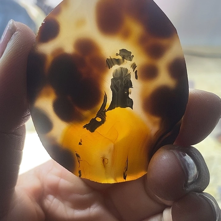 玛瑙/玉髓合金珠宝半成品