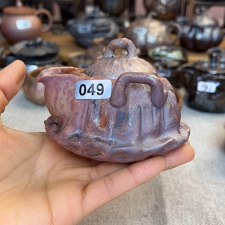 裸柴烧陶瓷手工茶器