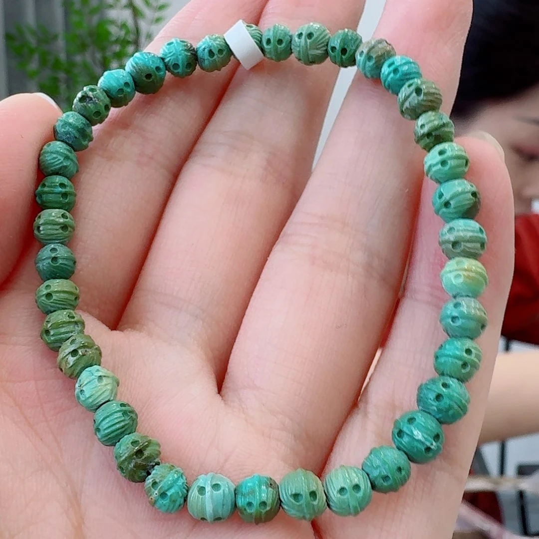 未镶嵌绿松石珠宝奇石
