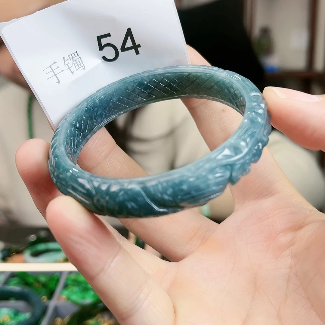 翡翠手镯未镶嵌手镯58.8