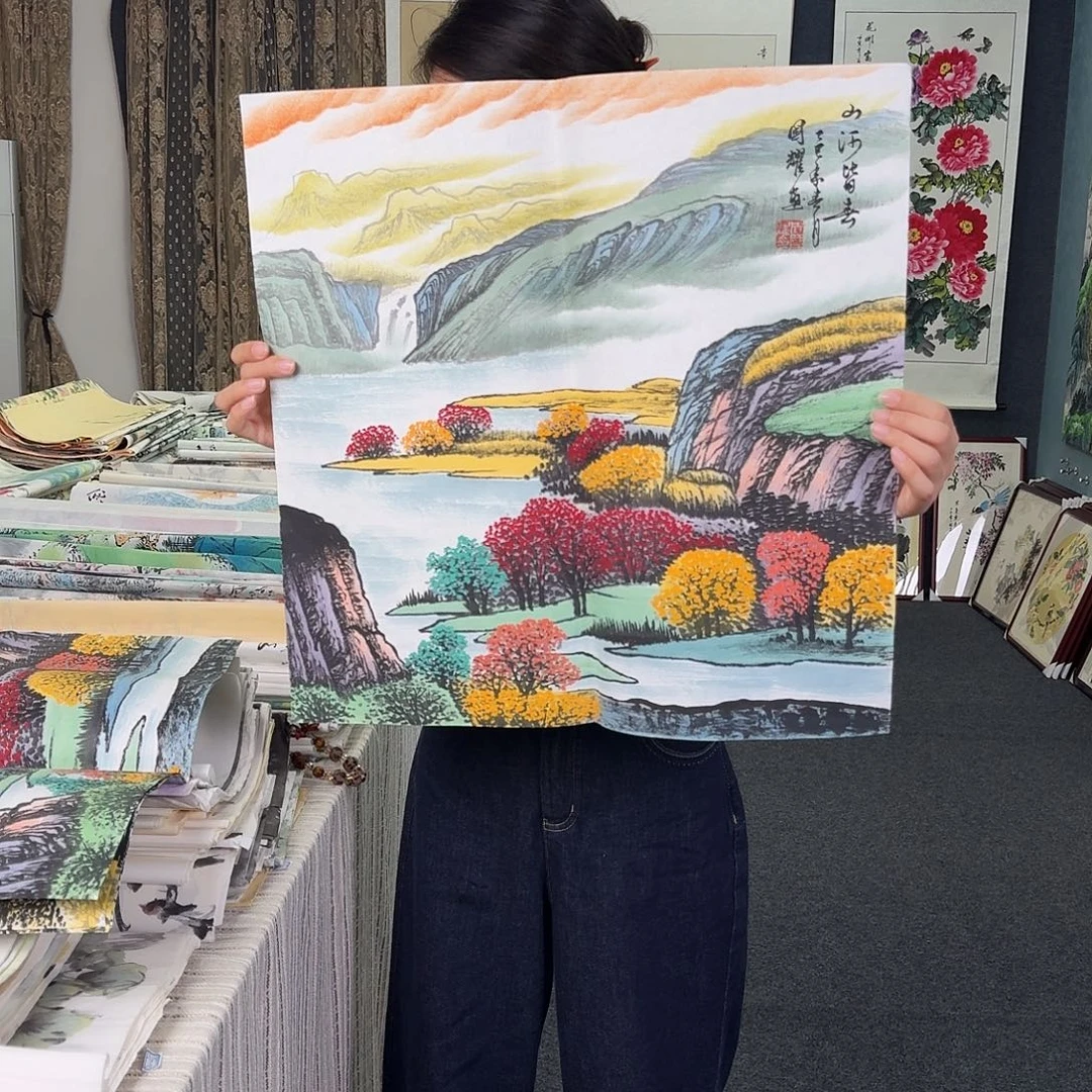 纯手绘的好看作品