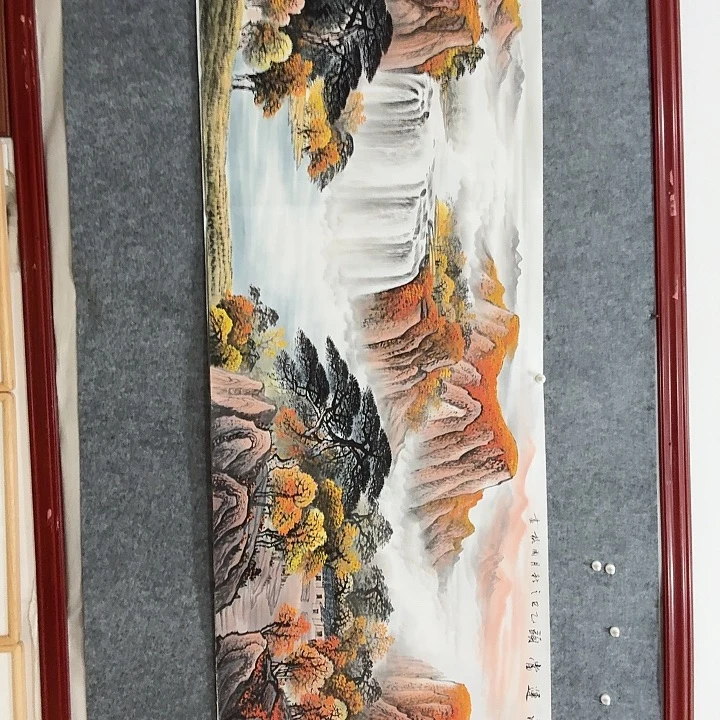 国画手绘国画鸿运当头