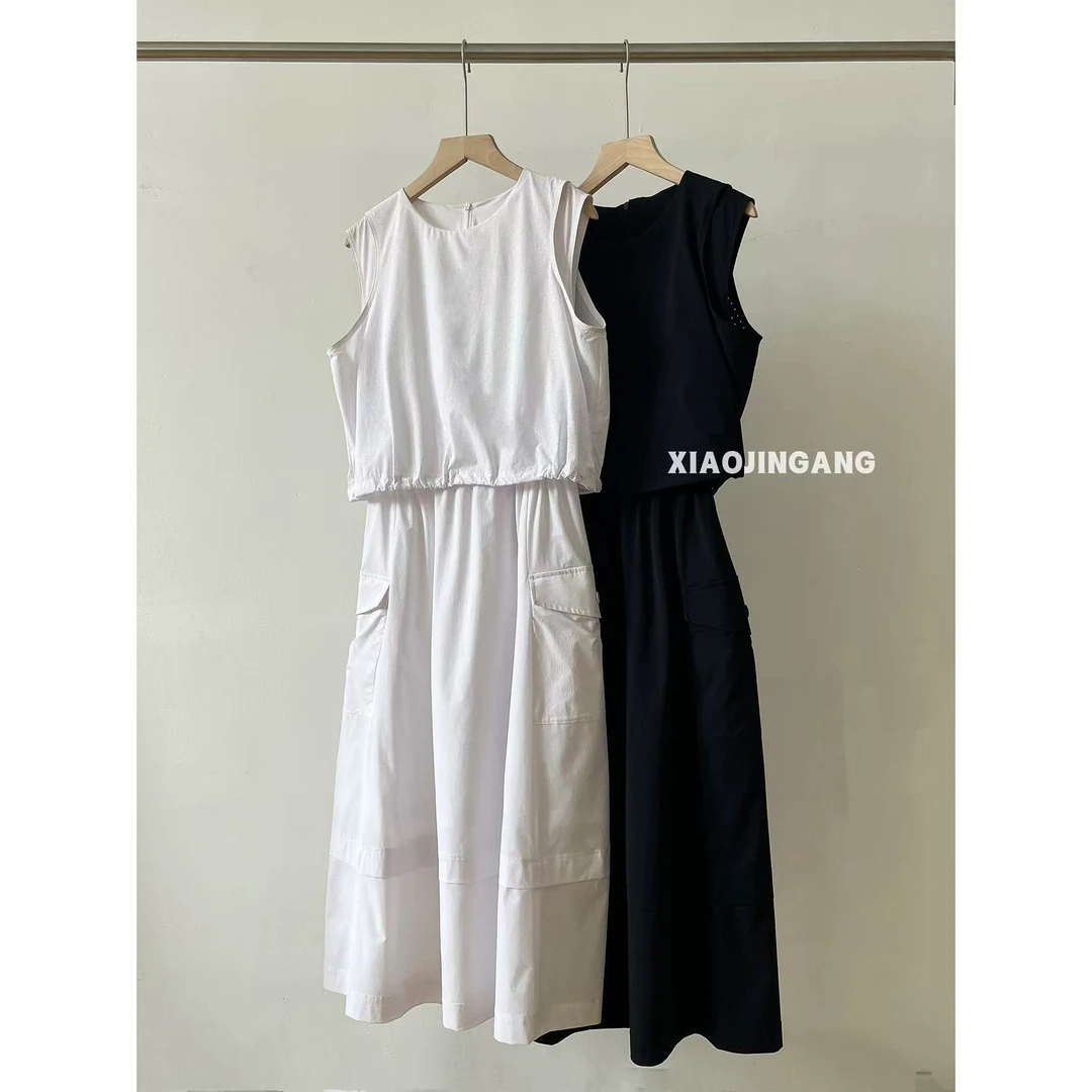 小金刚-【无袖工装】连衣裙