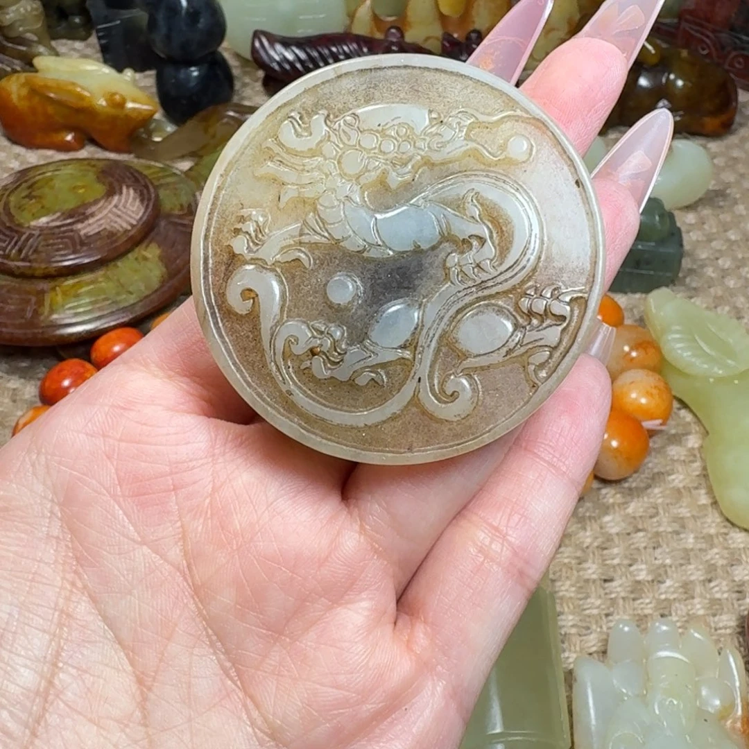 吊坠白玉菩提挂件