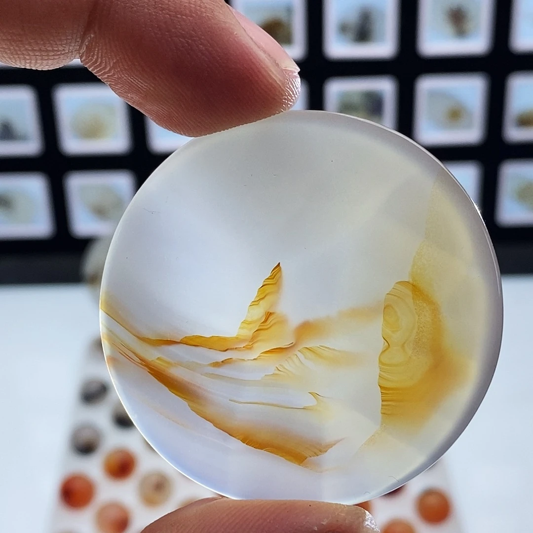 玛瑙/玉髓未镶嵌吊坠(不含链)37